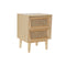 Nachttisch DKD Home Decor natürlich Rattan Paulonia-Holz (43 x 33,7 x 56 cm)