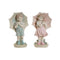 Deko-Figur DKD Home Decor Blau Rosa Harz Kind (28 x 20 x 48.5 cm) (2 pcs)