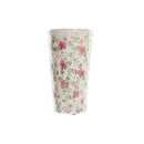 Vase DKD Home Decor Weiß grün Granatrot Steingut Shabby Chic (14 x 14 x 25 cm)