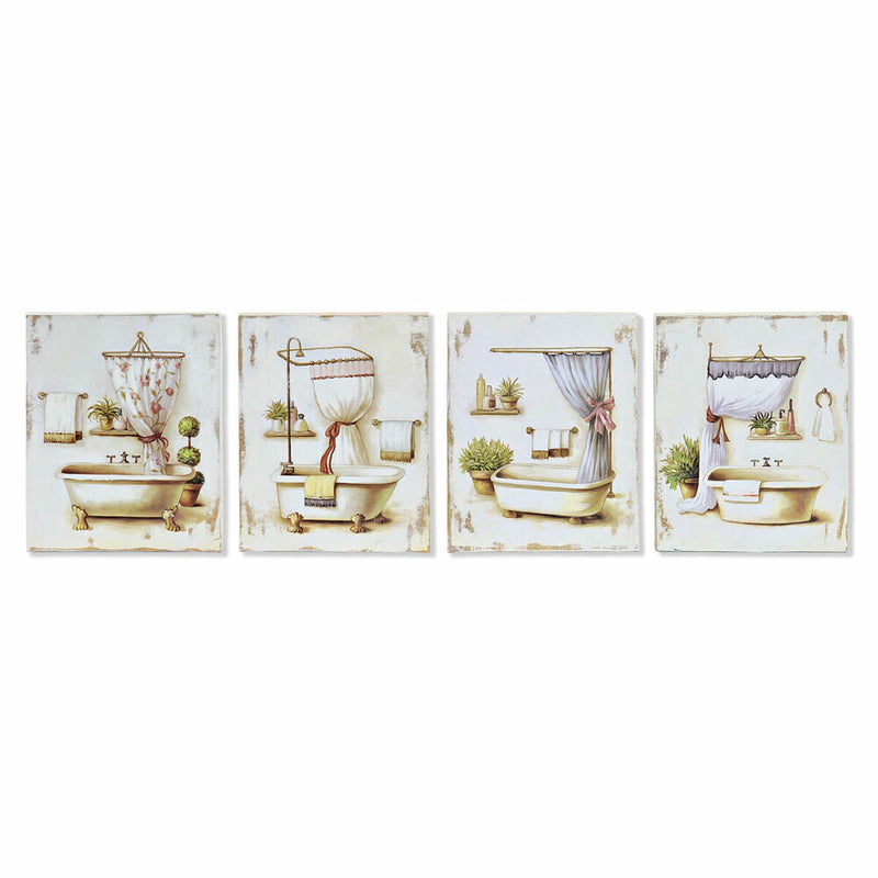 Bild DKD Home Decor Badezimmer (20 x 3 x 25 cm) (4 Stück)