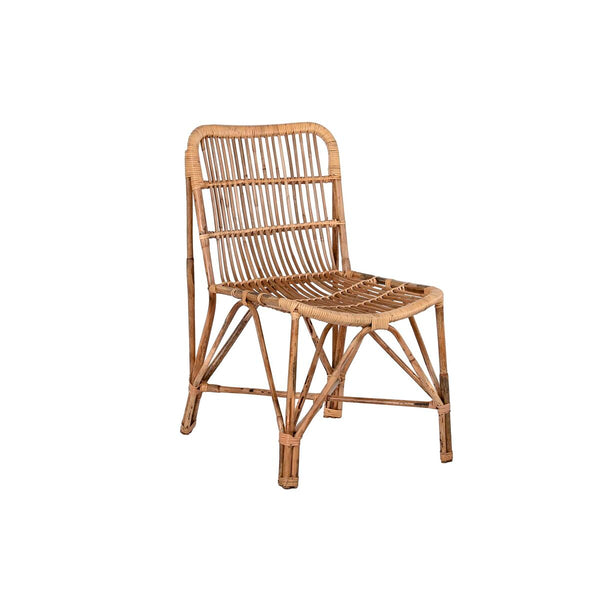 Esszimmerstuhl DKD Home Decor Rattan Bambus (47 x 47 x 83 cm)