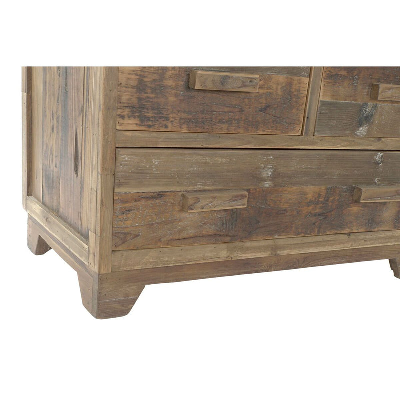 Regal DKD Home Decor Braun Dunkelbraun Recyceltes Holz (80 x 41 x 181 cm)