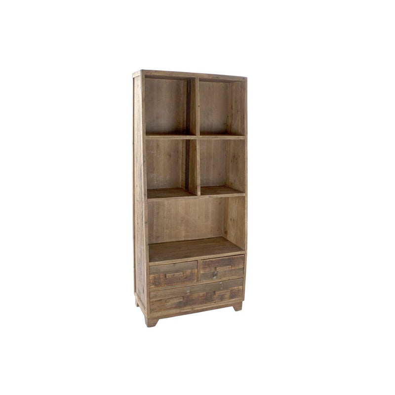 Regal DKD Home Decor Braun Dunkelbraun Recyceltes Holz (80 x 41 x 181 cm)