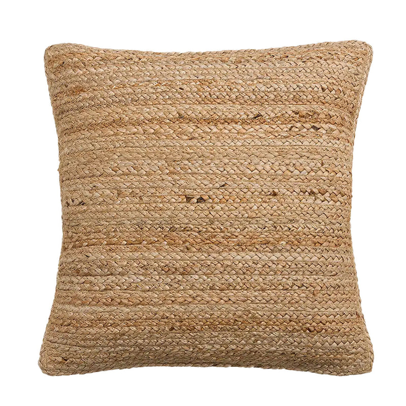 Kissen DKD Home Decor Braun Tropical Jute (45 x 10 x 45 cm)