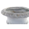 Blumentopf DKD Home Decor Fiberglas Grau (49,5 x 49,5 x 39,5 cm)