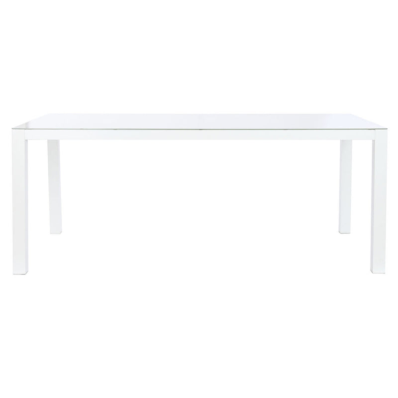 Tisch-Set mit 6 Stühlen DKD Home Decor Außenbereich Aluminium (180 x 90 x 75 cm)