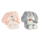 Plüschtier DKD Home Decor Beige Hase Für Kinder Hellgrau (26 x 23 x 28 cm) (2 Stück)