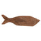 Deko-Figur DKD Home Decor natürlich Braun Mango-Holz Fisch (49 x 6 x 13 cm)