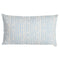 Kissen DKD Home Decor Streifen Blau Weiß Mediterraner (50 x 15 x 30 cm)