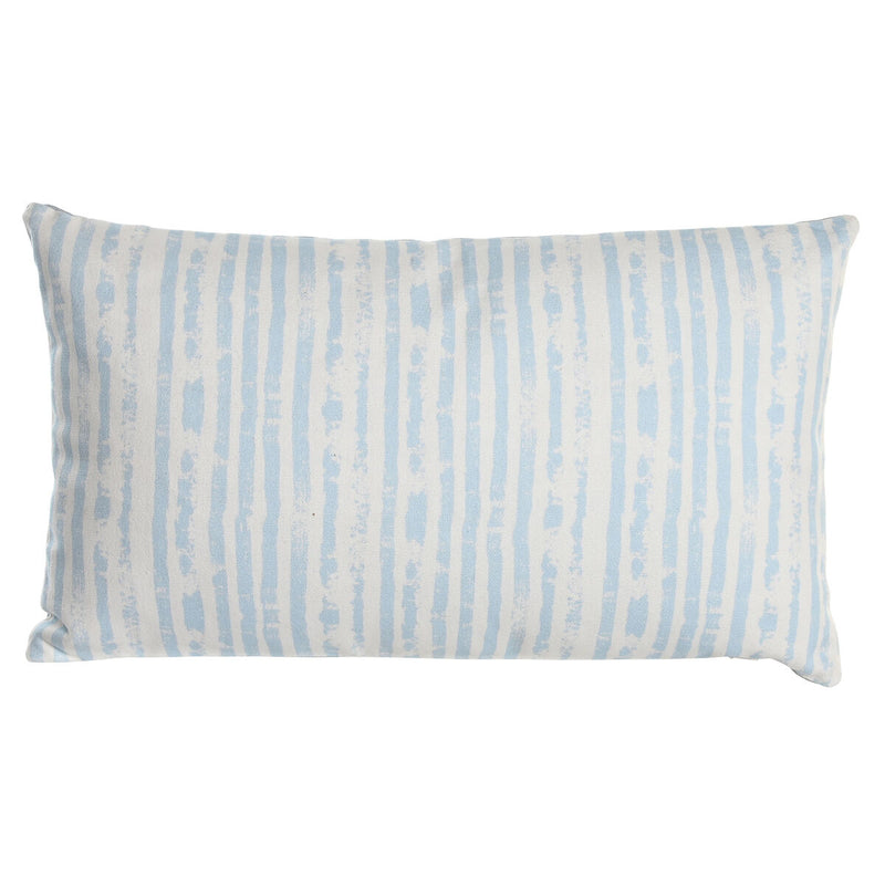 Kissen DKD Home Decor Streifen Blau Weiß Mediterraner (50 x 15 x 30 cm)