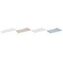 Tücher-Set DKD Home Decor Blau Braun Weiß (60 x 40 x 0,5 cm) (2 Stück)