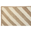 Teppich DKD Home Decor Scandi Weiß Hellbraun Jute (200 x 290 x 1 cm)