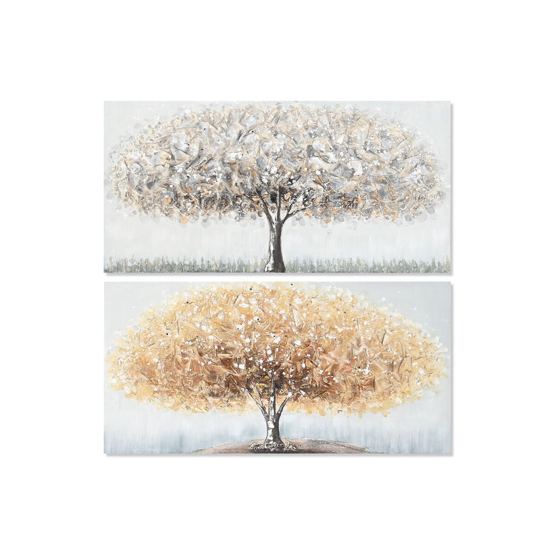 Bild DKD Home Decor Baum Traditionell (100 x 3 x 50 cm) (2 Stück)