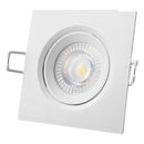 LED-Lampe EDM Eingelassen Weiß 5 W 380 lm (110 x 90 mm) (4000 K) (7,4 cm)