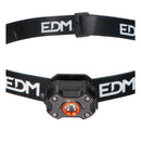 LED-Kopf-Taschenlampe EDM 8 W Schwarz 400 lm