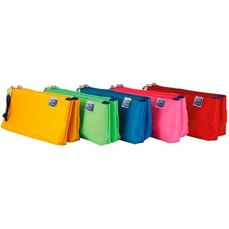 Zweifaches Mehrzweck-Etui Oxford Kangoo Kids (22 x 5 x 10 cm) (5 Stück)