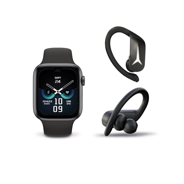 Kopfhörer KSIX SportBuds2 + smartwatch Urban3