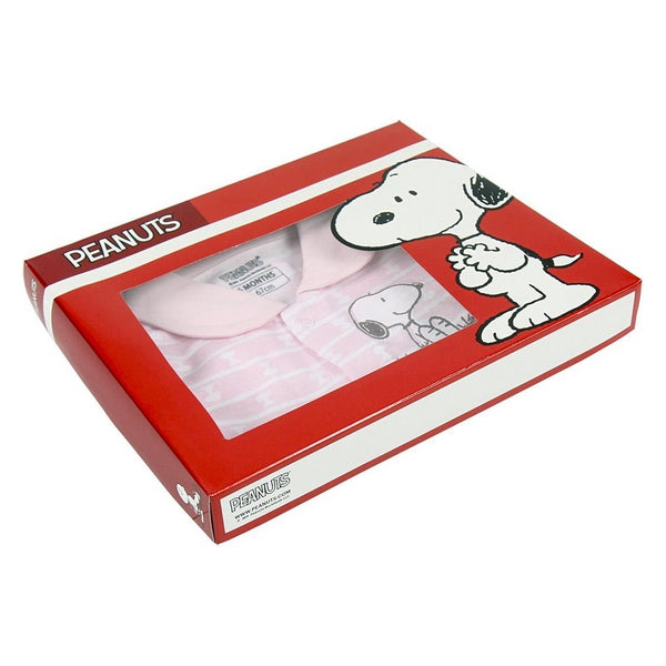 Kurzarm Strampelanzug Snoopy 74582 Rosa