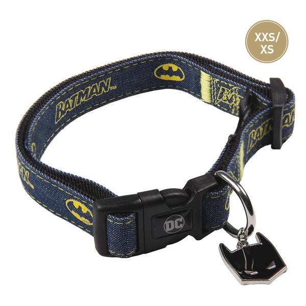 Hundehalsband Batman XXS/XS Weiß