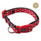 Hundehalsband Minnie Mouse XXS/XS Rot