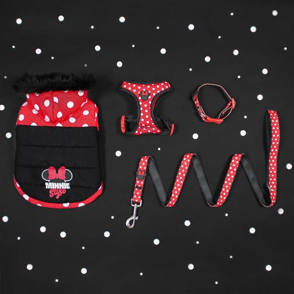 Hundehalsband Minnie Mouse Rot S/M