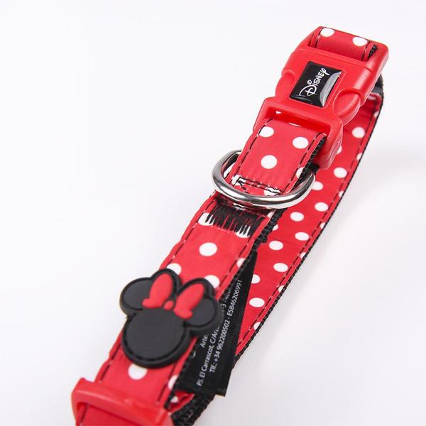 Hundehalsband Minnie Mouse Rot S/M