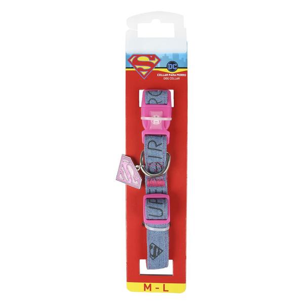 Hundehalsband Superman Rosa XS/S