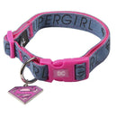 Hundehalsband Superman Rosa XS/S