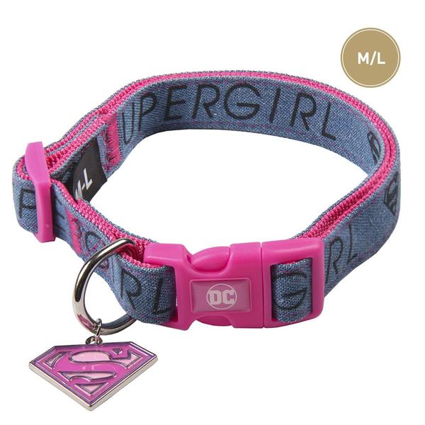 Hundehalsband Superman Rosa M/L