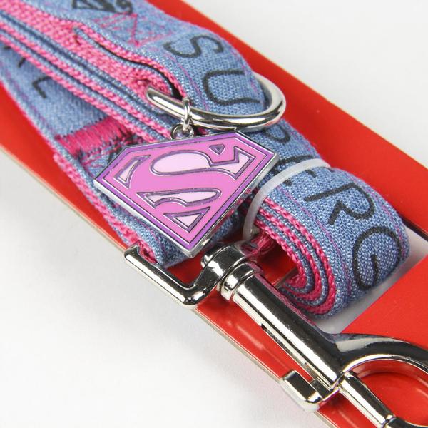 Hundeleine Superman Rosa