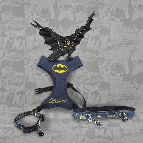 Hundegeschirr Batman XXS/XS Blau