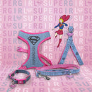 Hundegeschirr Superman XXS/XS Rosa