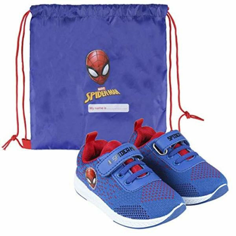 Kinder Sportschuhe Spiderman Blau