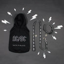 Hundepulli ACDC XXS Schwarz