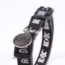 Hundehalsband ACDC Schwarz S/M