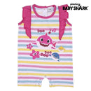 Kurzarm Strampelanzug Baby Shark Rosa