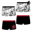 Herren-Boxershorts Marvel Bunt (2 uds)