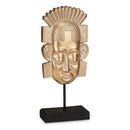 Deko-Figur Indianer Golden Polyesterharz (17,5 x 36 x 10,5 cm)