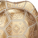 Deko-Figur Tortoise Golden Polyesterharz (17,5 x 36 x 10,5 cm)