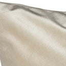 Kissen mit Füllung Polyester Elfenbein (60 x 20 x 60 cm)