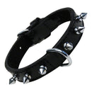 Hundehalsband Gloria Schwarz Spikes (35 cm)