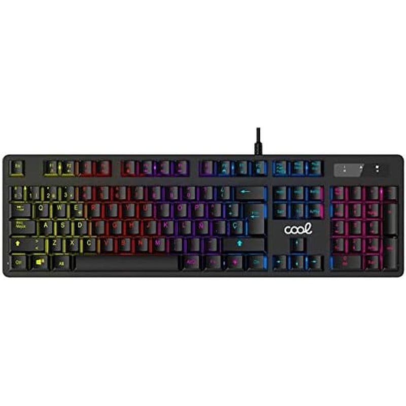 Tastatur Cool Austin Qwerty Spanisch RGB