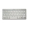 Tastatur Nilox Teclado Bluetooth Silver Spanisch