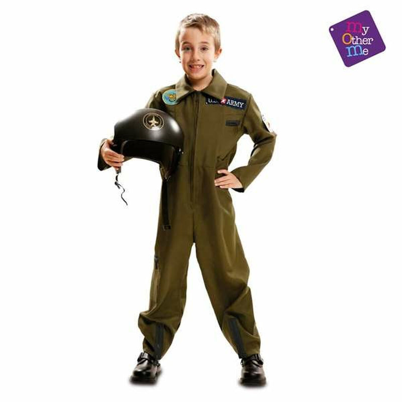 Verkleidung für Kinder My Other Me Top Gun grün