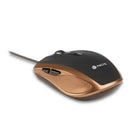 Optische Maus NGS Tick Gold TICKGOLD USB Golden 1600 dpi