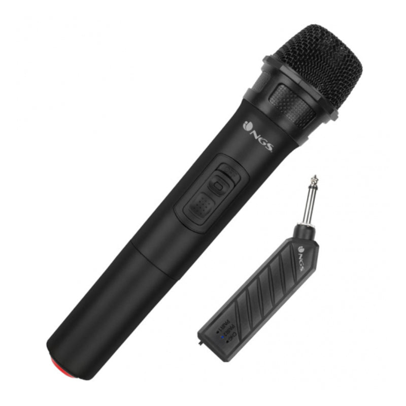 Karaoke Mikrofon NGS Singer Air 261.8 MHz 400 mAh Schwarz