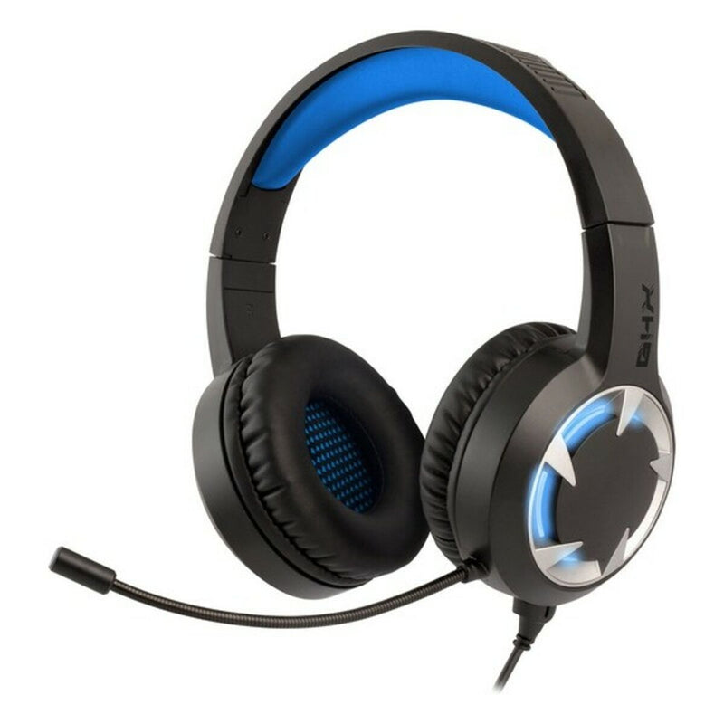 Gaming Headset NGS GHX-510 Schwarz Schwarz/Blau