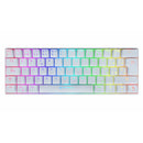 Gaming Tastatur Newskill Pyros Ivory Qwerty Spanisch LED RGB 1450 mAh