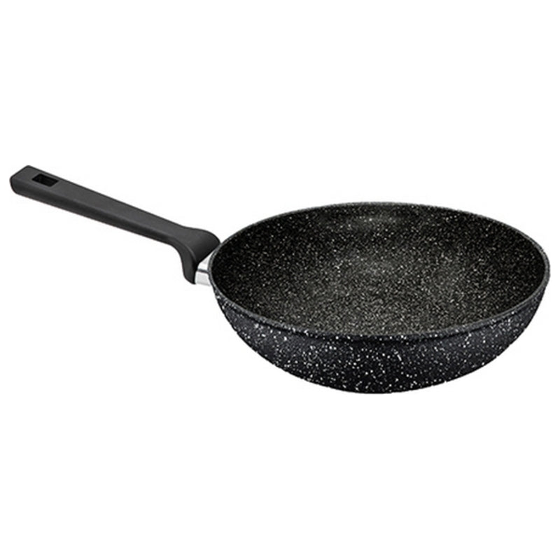 Wok Pfanne San Ignacio Schwarz Aluminium black Geschmiedetes Aluminium (Ø 28 cm)