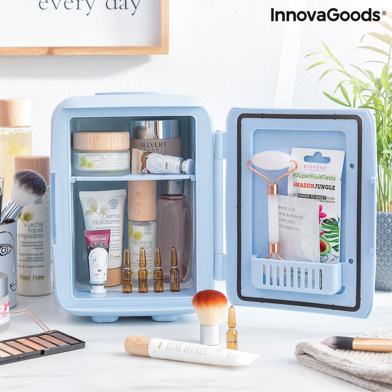 Mini-Kosmetik-Kühlschrank InnovaGoods Kulco Blau (Restauriert A)